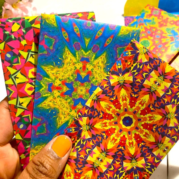 Set of 6 mini long envelopes - Picture 5 of 6